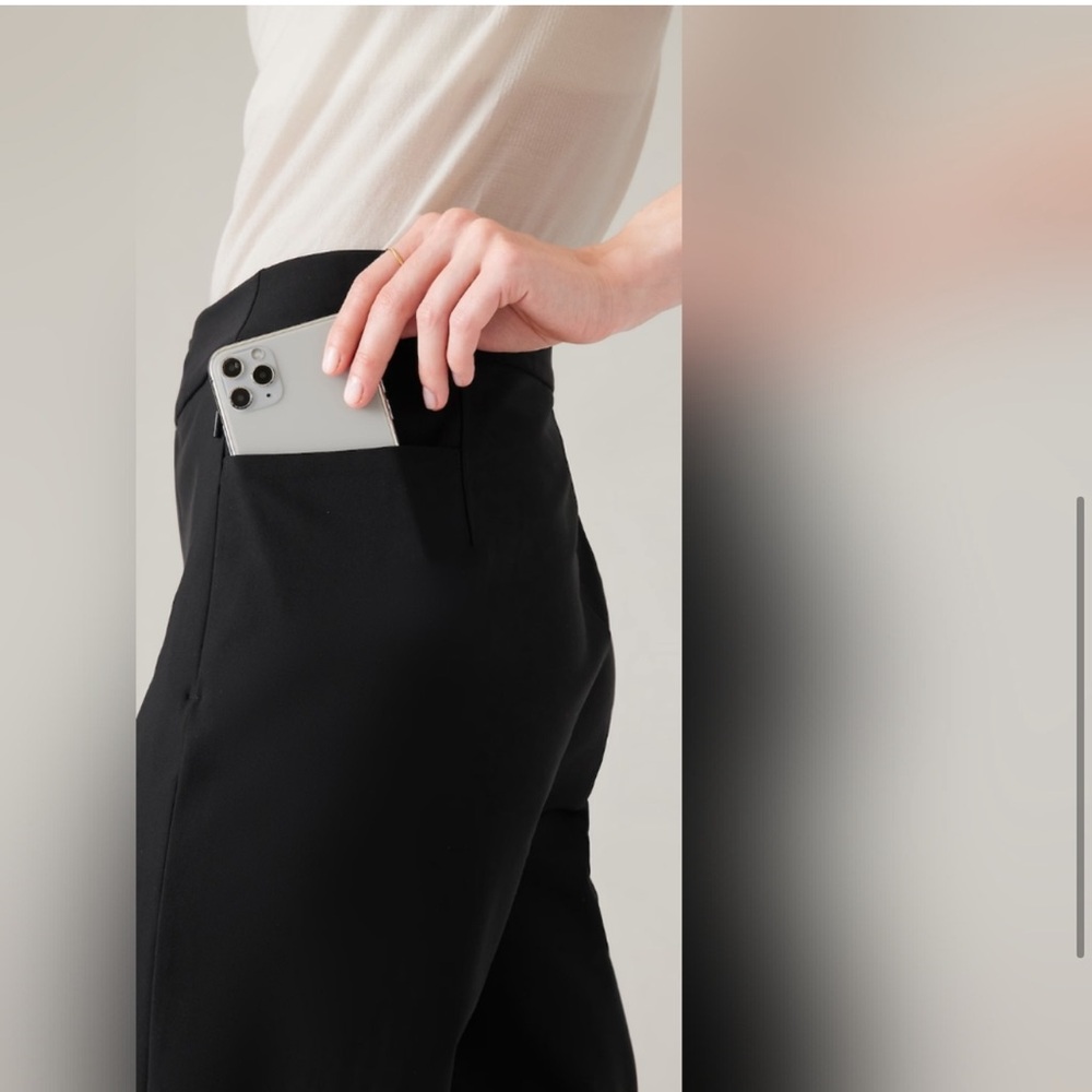 Athleta Stellar Skinny Trouser Black Z. - Picture 2 of 16